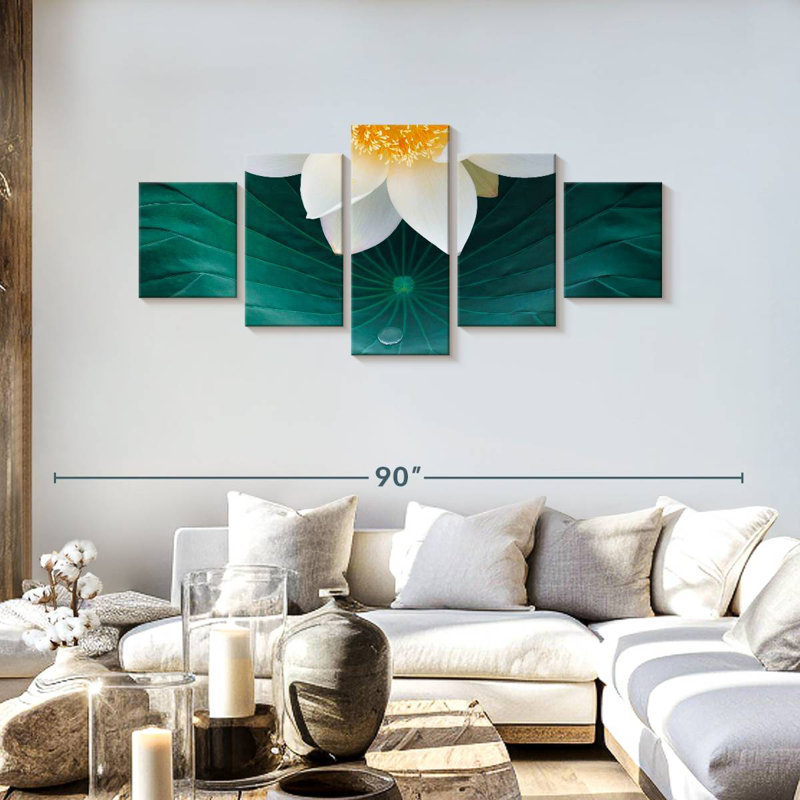 Lotus Chinese, 30" H x 68" W
