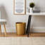 Poubelle décorative en fer 10 po