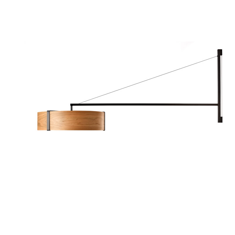 Thesis 1 - Light LED Swing Arm, Matte Black, Ivory White, 3000K