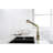 Spot Gold Stainless Steel Utility Sink Faucet With Single Pull-Out And Dual Spray, 360 Rotating Nozzle, Rust Surface, Good For Daily Use Stain, Ideal Laundry