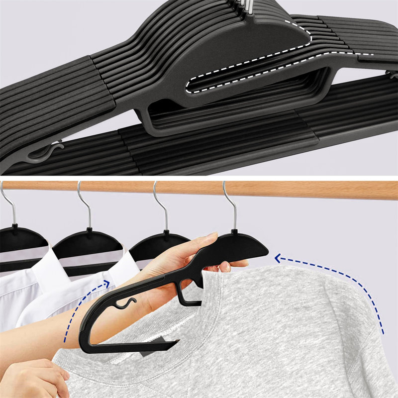 Eatman Plastic Standard Hanger for Suit/Coat
