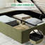 Lit plateforme tapissier avec levage hydraulique-78183744-78183746