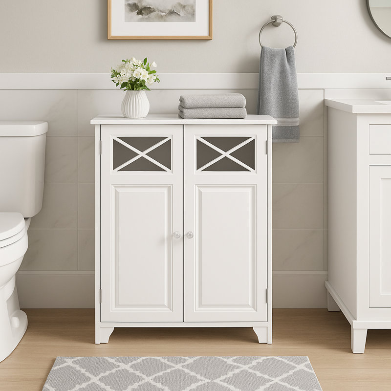 Armoire de rangement autoportante Woodley