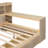 Multi-functional Storage Platform Bed With Desk-667977172-667977169