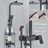 Wall Mounted Shower Faucet-123247248