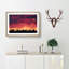 Flaming Skies in Abstract - Picture Frame Graphic Art Print-55730833-55730837