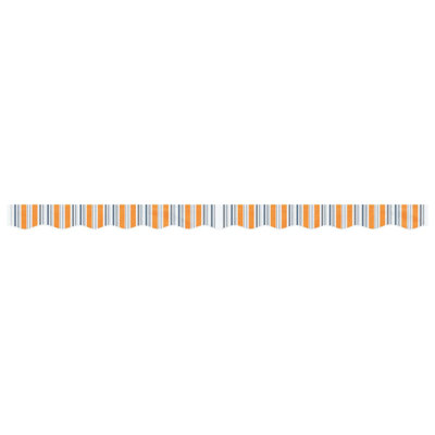 Vidaxl Replacement Fabric For Awning Sunshade Canopy Cloth Valance Stripe