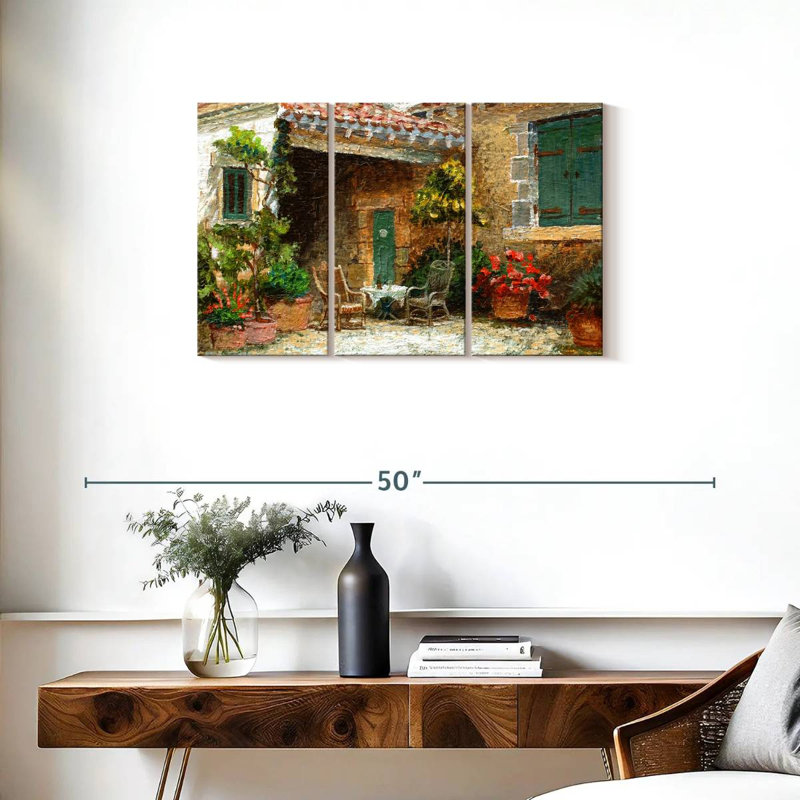 Lilie Provence Barn, 20" H x 33" W