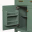 Ensemble de meuble-lavabo gris 60 po avec lavabo double en céramique, tablette réglable, portes à fermeture en douceur et tiroir rabattable 60 po-508049034
