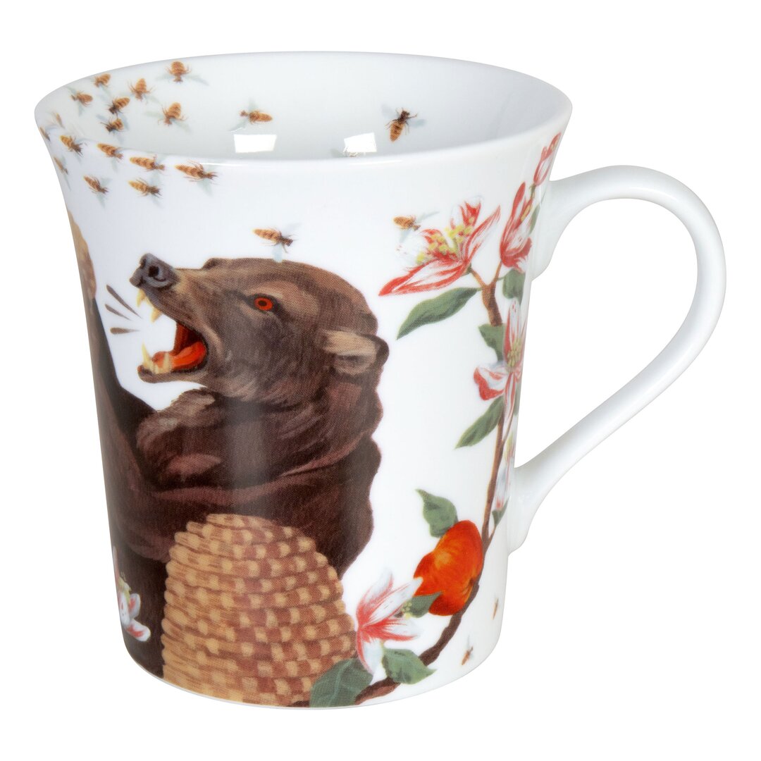 Kaffeetasse Design Megan De Vos Bären und Bienen