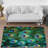 Exquisite Floral Pattern With Pile Soft Printed Rug Ideal for Enhancing the Charm and Elegance of Your Living Space-1738995357