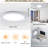 12" LED Flush Mount Ceiling Light – 2100LM IP54 Waterproof Bathroom & Outdoor Fixture