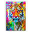 Art mural en verre Winston Porter «The debout tigre» par Dean Russo, ACR-50645-898790106