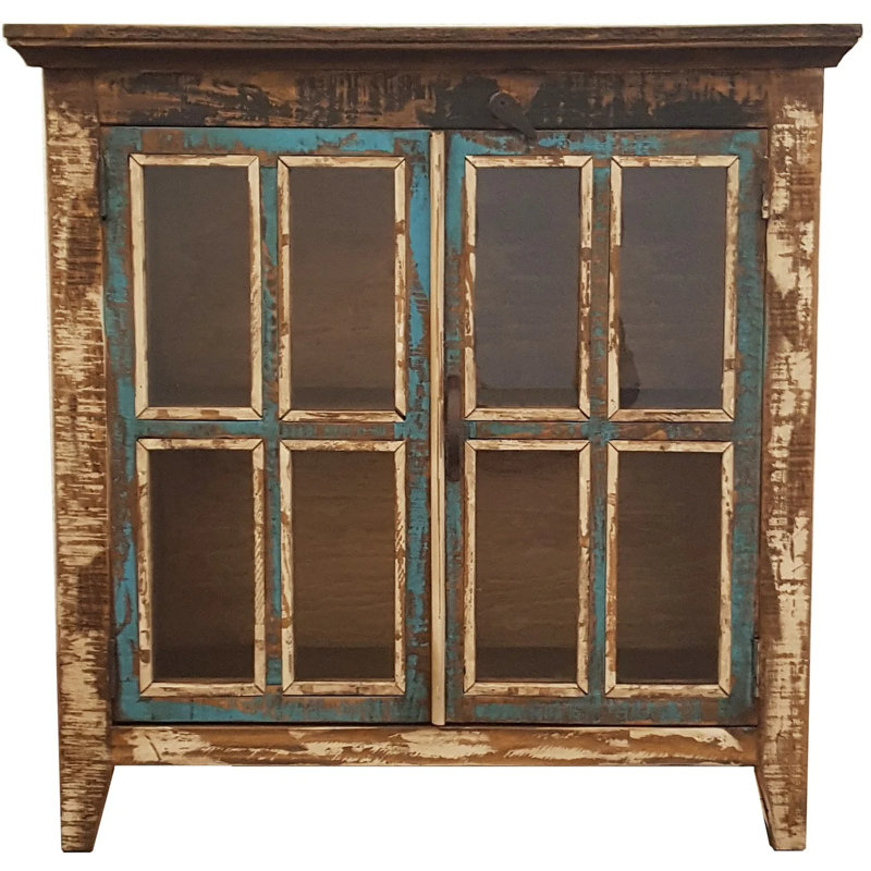 Solid Wood Accent Cabinet