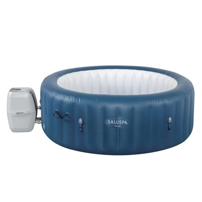 Bestway Milan SaluSpa 6 Person Inflatable Hot Tub with 140 AirJets & App Control