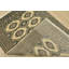 Tapis oriental en laine beige noué à la main 3 pi 11 po x 5 pi Bokhara Jaldar
