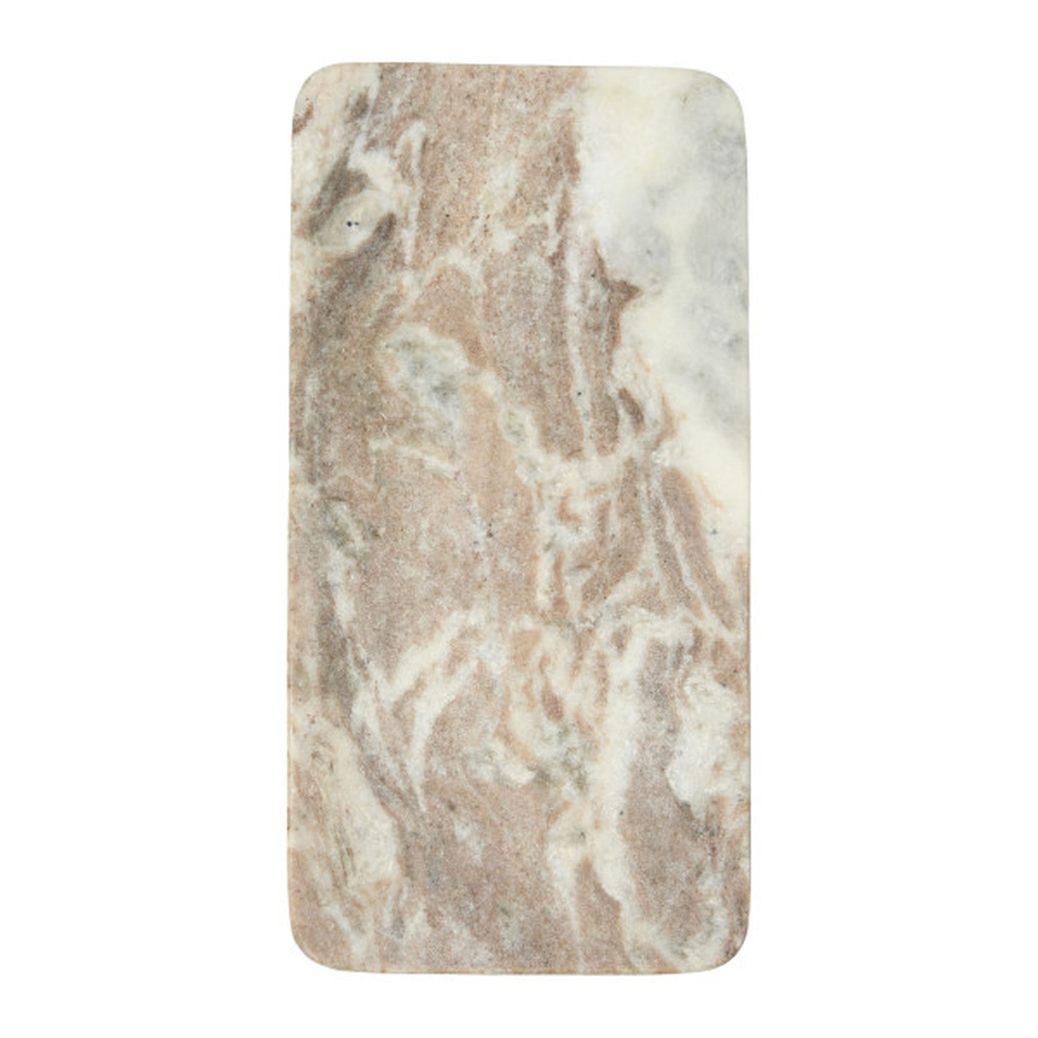 Marble Serving/Cutting Board, Beige/White