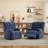 Heald 40.94"W Upholstered Swivel Rocker Recliner-1191926215