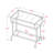 Duffy Two-tiered accent table