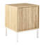 ROYALLA 40cm W Manufactured Wood Bedside Table