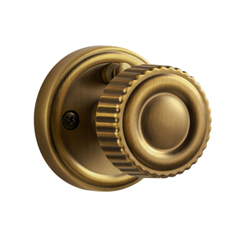 Poignée de porte MRML Antqiue, Laiton antique, Intimité (lit et salle de bain)