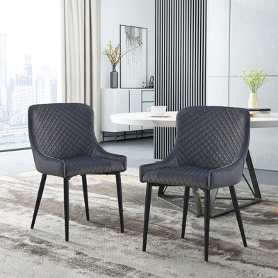 Amaty 49cm H Velvet Upholstered Side Chair