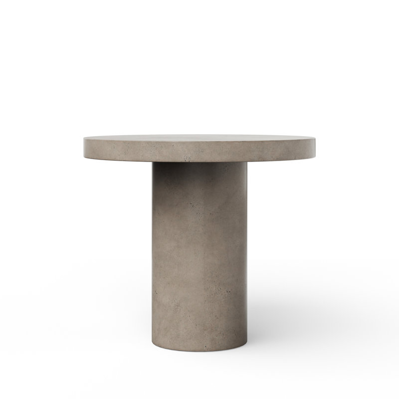 Round Circa 4 Dining Table, Dark Gray, Bar Table (41.75" Height), 47.25" Round