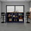 Îlot de cuisine H 35,7 po, 2 portes, 7 tablettes-1280472158