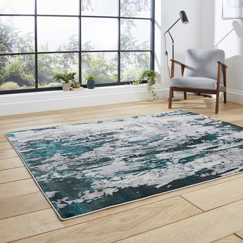 Miraflores area rug Machine Woven Rectangle Grey, Rectangle 160 x 220cm
