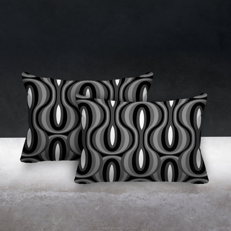  Coussin intérieur / extérieur Lumbar, Noir