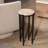 Como Marble Top End Table-109426848-109426853