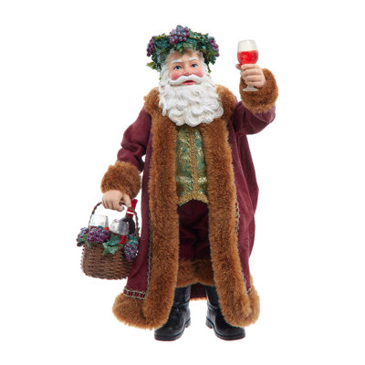 Père Noël Fabriché 10,5 pouces Kurt Adler