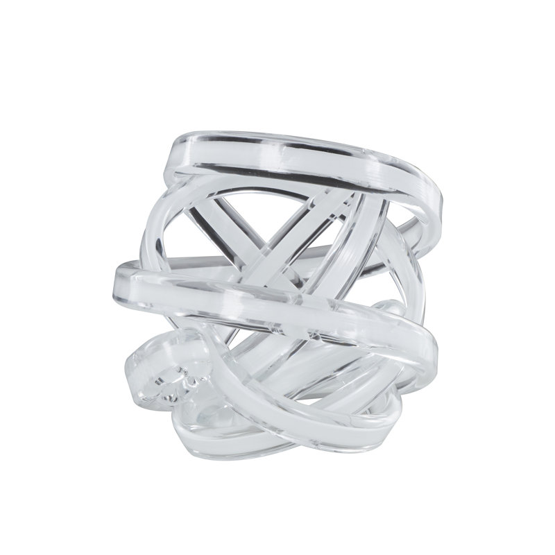 Julice Abstract Figurines & Sculptures, White
