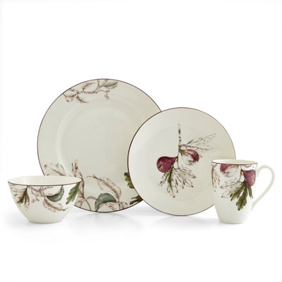 Natures Bounty 4Pc Place Setting
