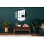 Huldar Glass Flat Wall Mirror