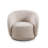 Swivel Accent Chair, Boucle Fabric Upholstered Barrel Chair, Single Sofa Single Armchair for Living Room-263754389