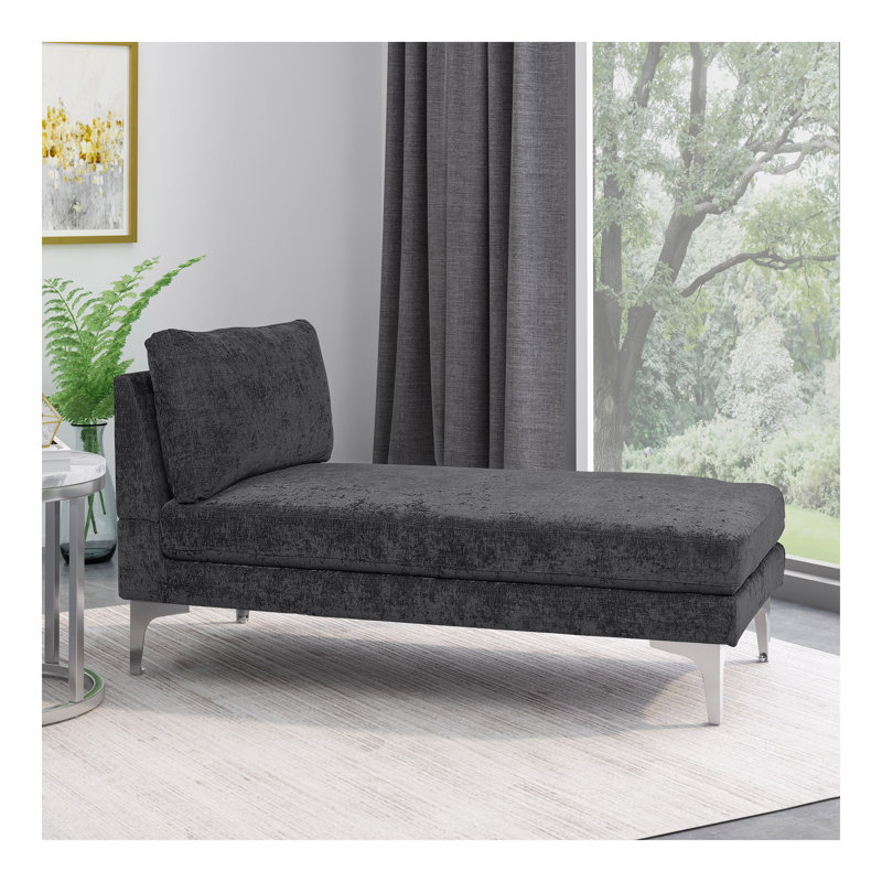 CHAISE LOUNGE, Black