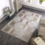 Aurora AU14 Ripple Metallic Beige Area Rug-286188449