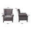 Brasel Velvet Armchair-2029002612