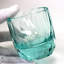 8 oz Verre bleu à facettes en verre-131383633