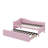 L-Shaped Twin-Sized Daybed With Pop-Up Trundle Bed Design-389108689