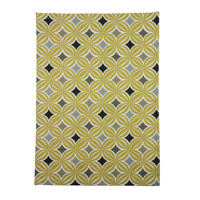 Amethy 100% Cotton Geometric Rectangle Napkin