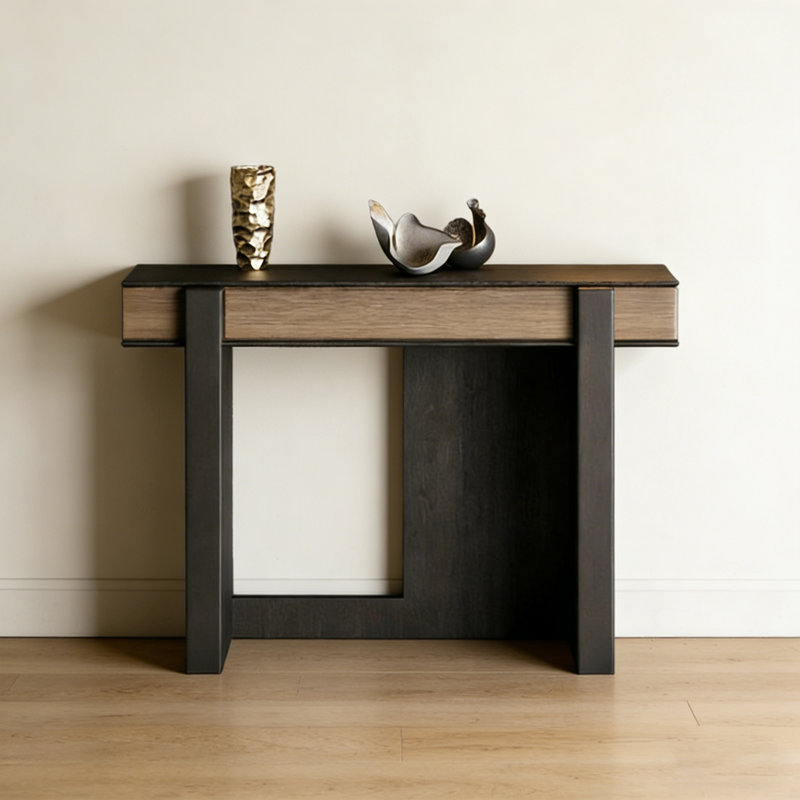 Console Retro Minimalist, H 33,46 po x l 39,37 po x P 14,17 po