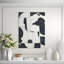 Black Puzzle Painting by Sara Brown-25820268-25820275