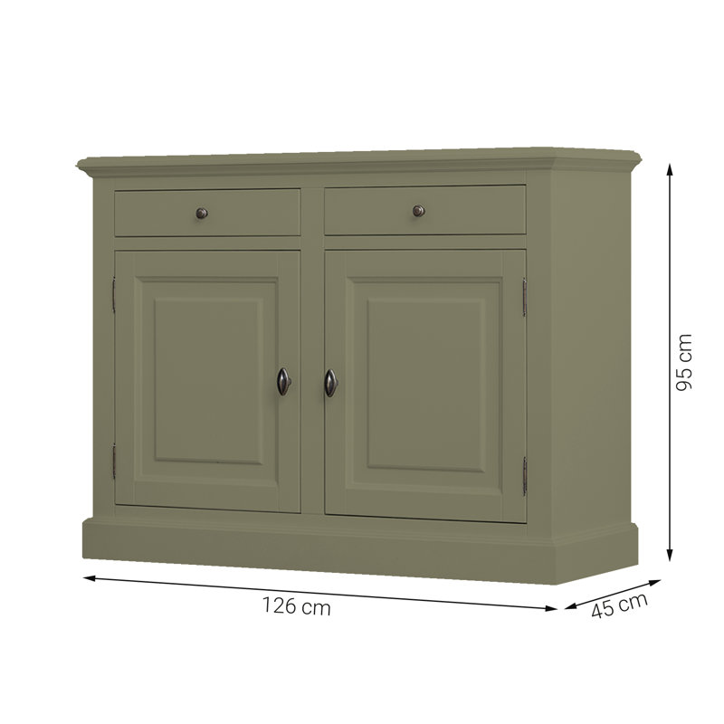Breshai 126cm Sideboard, Seaweed