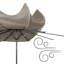 Parasol de marché 9,8 pi Bryn-1152016088