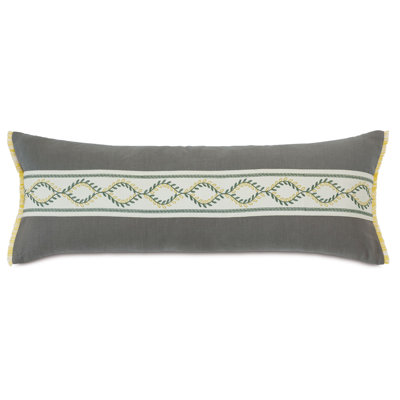 Clementine Linen Lumbar Pillow Cover & Insert