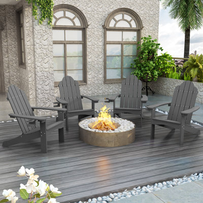 Reyer Outdoor Adirondack Set