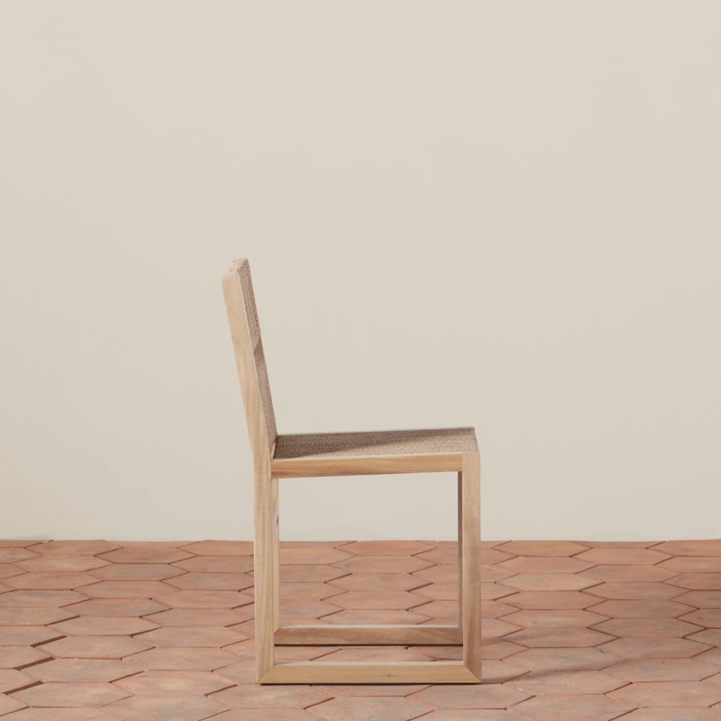 Textura Solid Wood Dining Chair
