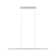 Lento 1 - Light Silver LED Kitchen Island Pendant